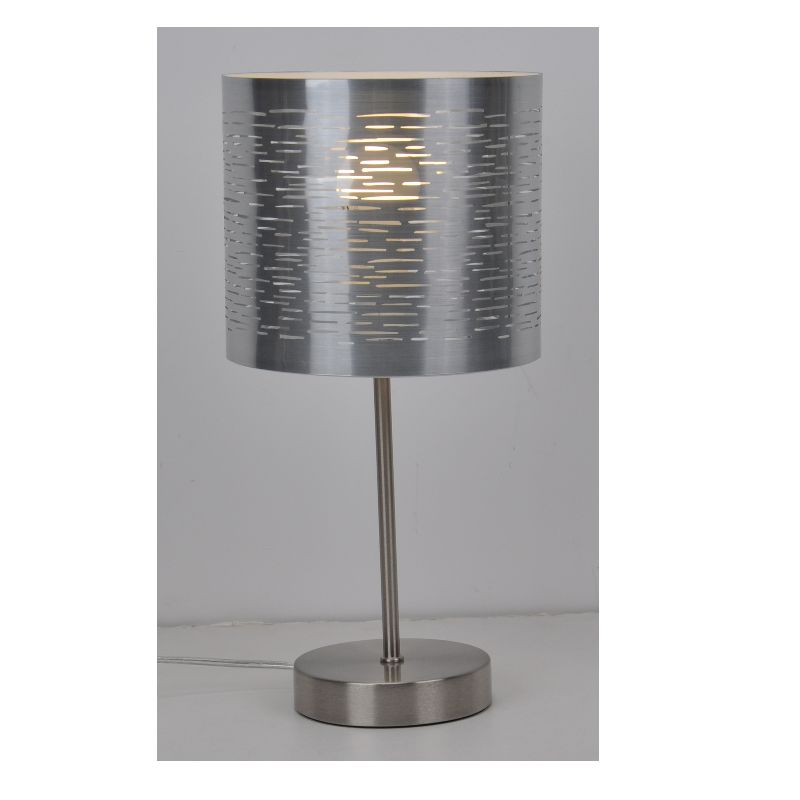 Moderne tafellamp met lasergesneden kap