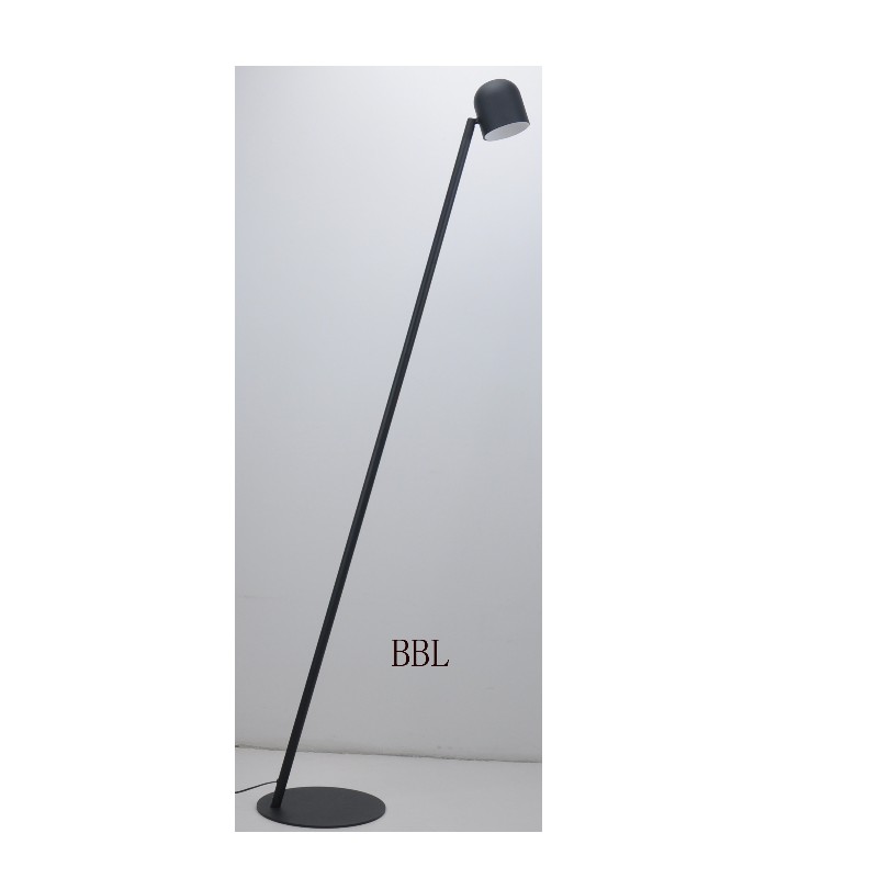 LED vloerlamp met metalen kap