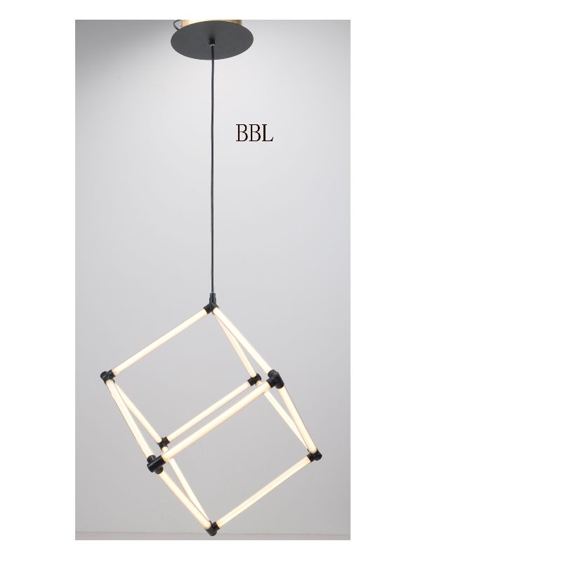 Moderne LED-hanglamp met acrylbuis