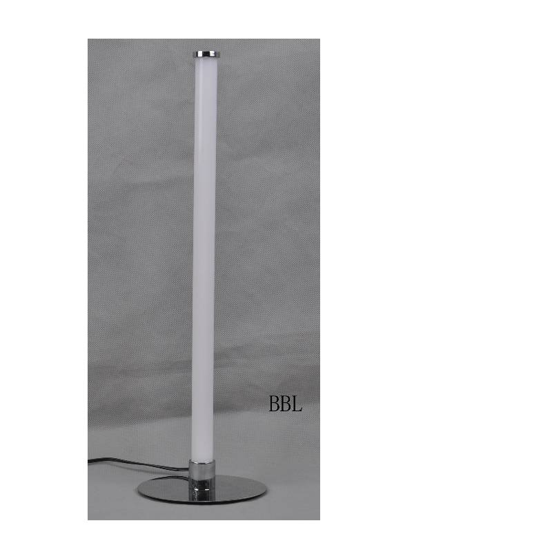 LED-tafellamp met rechte buis van acryl