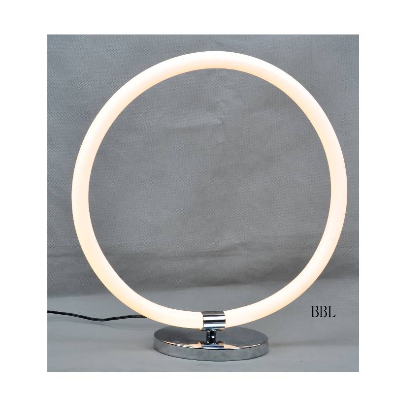 LED tafellamp met ronde acrylbuis