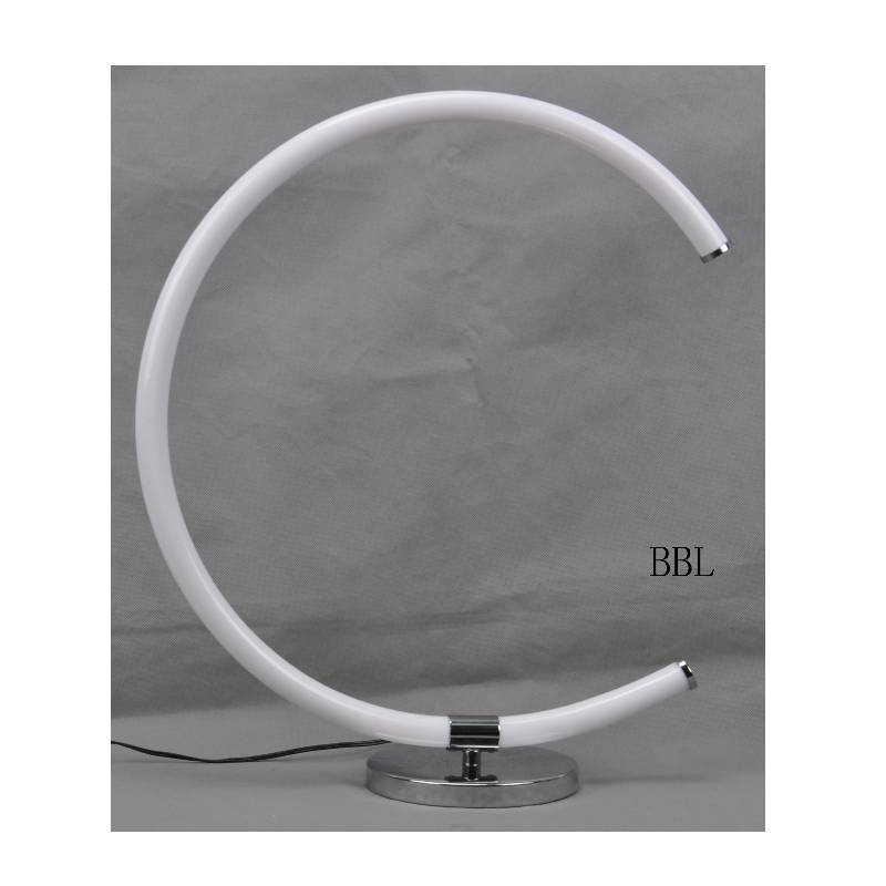 LED-tafellamp met C-buis in acryl