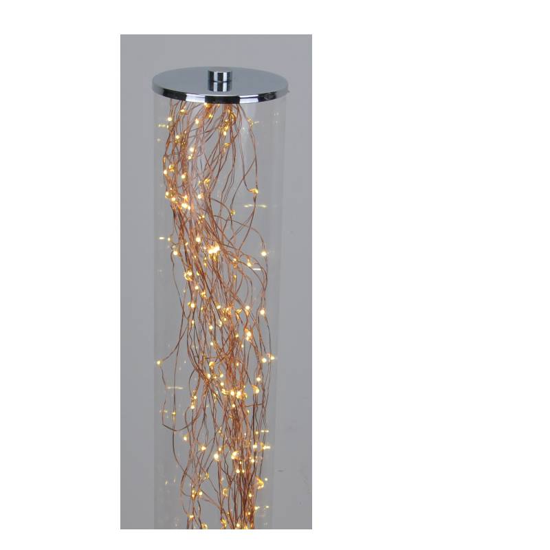 LED vloerlamp met acrylbuis