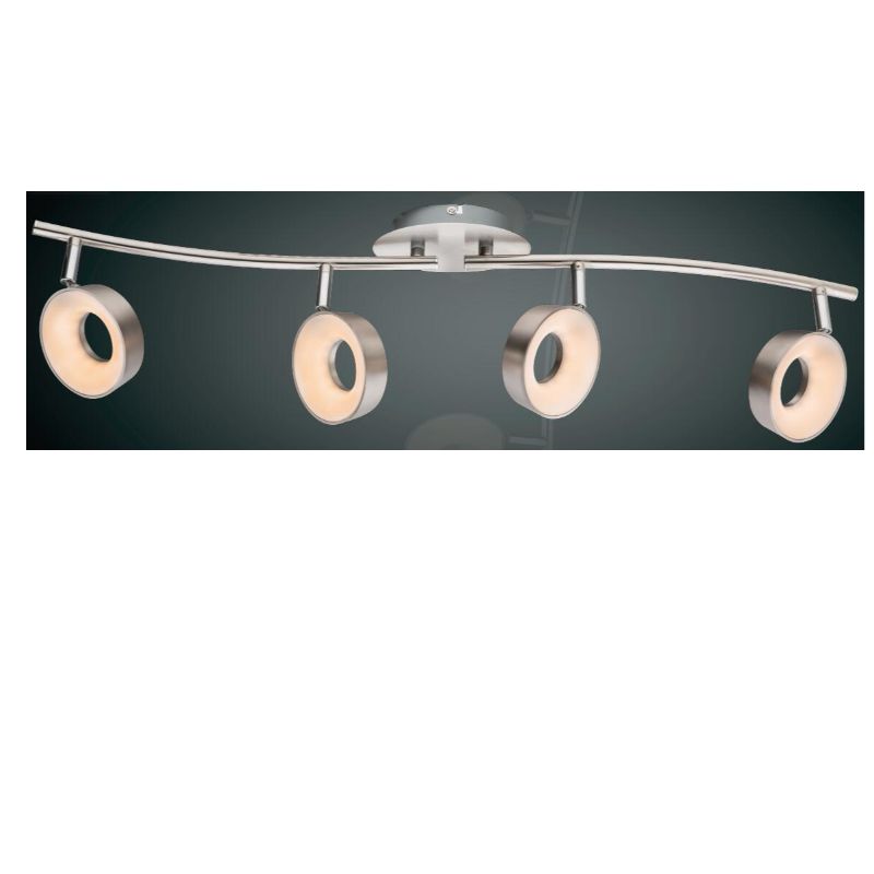 Hoogspanning LED-spot light-4, met kunststof kap