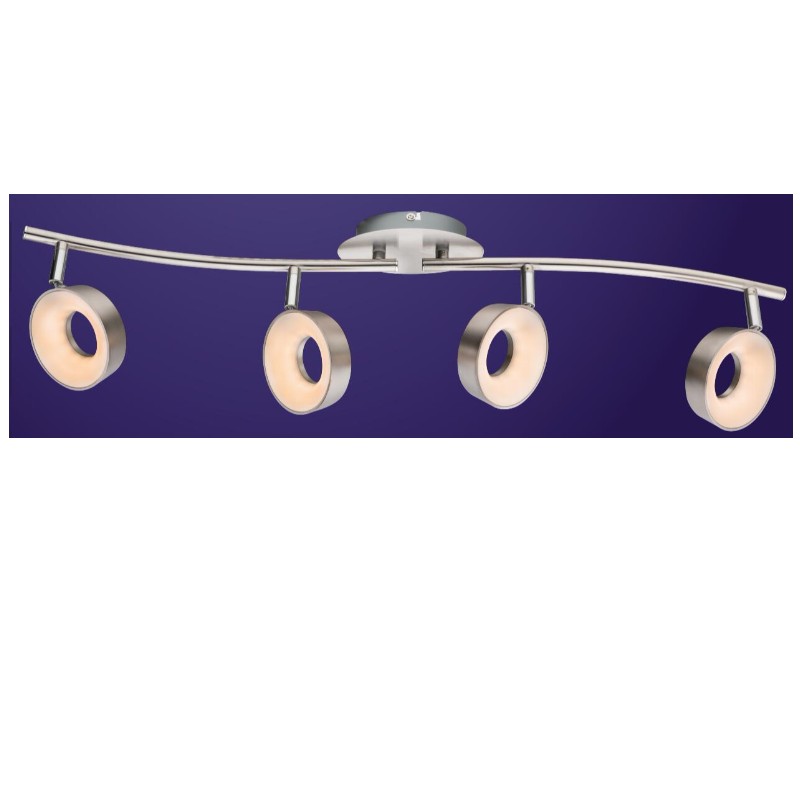 Hoogspanning LED-spot light-4, met kunststof kap