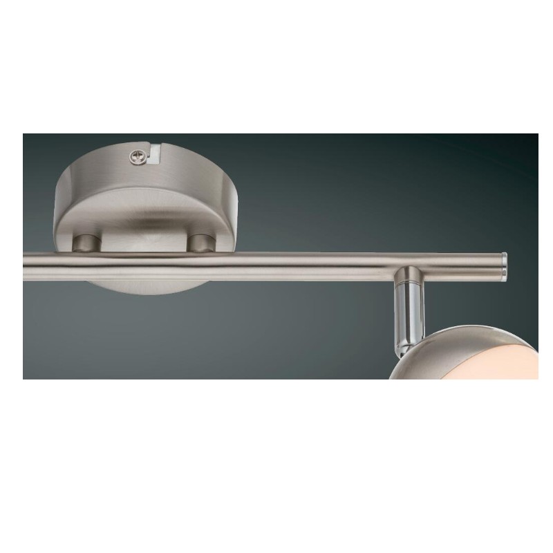 Hoogspannings LED-spot light-2, met halfbol kunststof kap