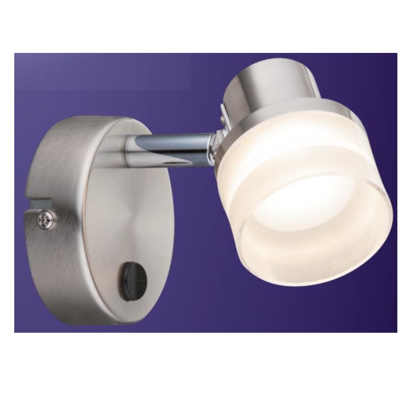 Hoge spanning LED spot light-1, met cilinder plastic schaduw