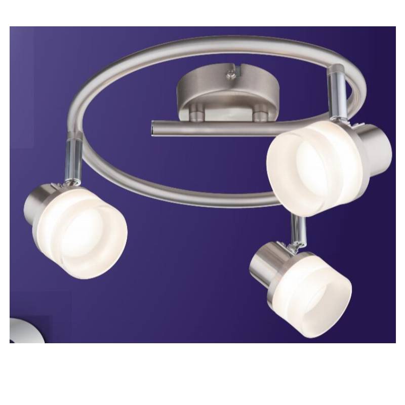 Hoogspanning LED-spot light-3, met cilinder kunststof kap