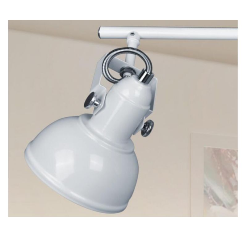 Spot light-3 met metalen kap en U-beugel