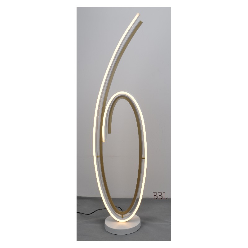 LED-vloerlamp in 2-traps vorm