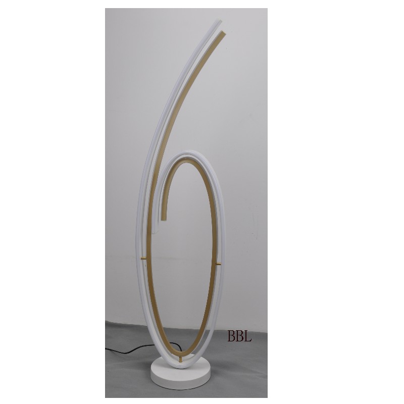 LED-vloerlamp in 2-traps vorm